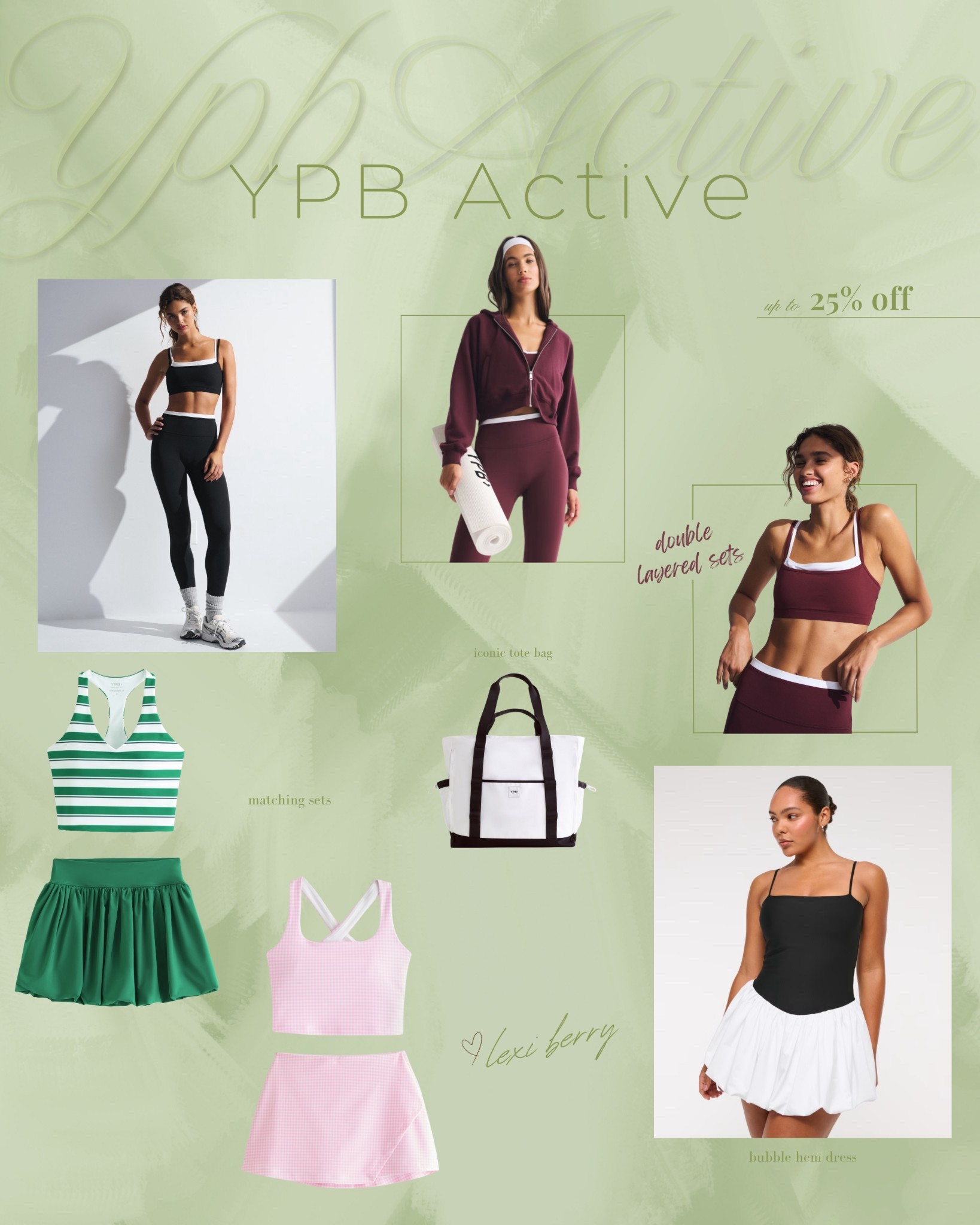 Up to 25% Off All YPB Active 


*Offer valid online only September 3, 2025 to September 10, 2025 in US/CA. Excludes clearance. Online price reflects discount. 

#LTKMidsize #LTKActive #LTKSaleAlert