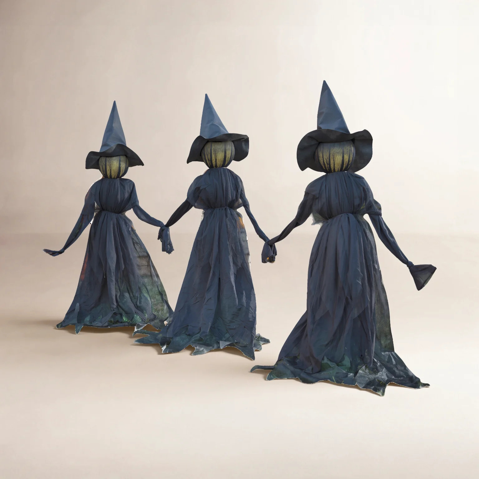 LED Lighted Witch Garden Stake (Set of 3) | Birch Lane