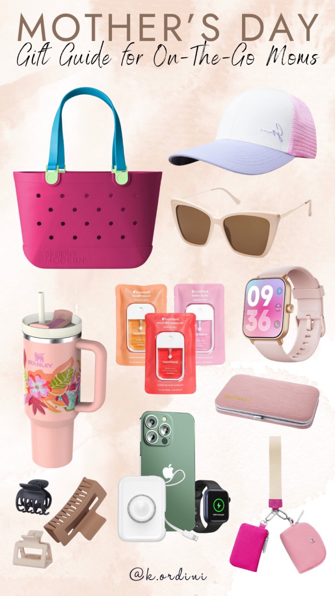 Celebrate the superwomen in your life with our on-the-go mom gift guide this Mother's Day! From stylish to practical, we've curated the perfect selection to keep her moving and grooving! 

#MothersDayGifts #OnTheGoMom #GiftsForHer #MomLife #TargetFinds

#LTKtravel #LTKGiftGuide