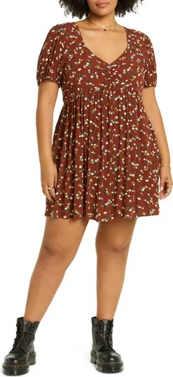 Floral Babydoll Dress | Nordstrom