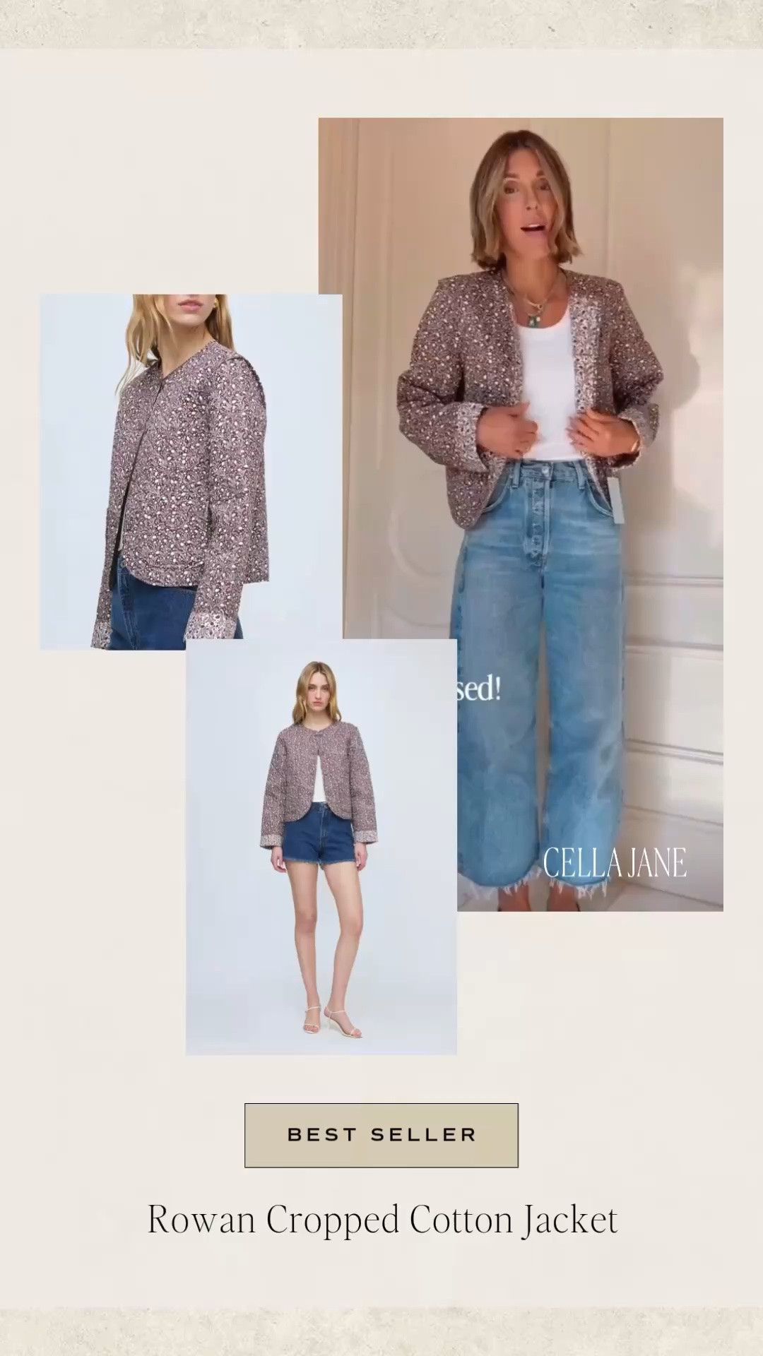Styling fall looks featuring this weeks BEST SELLER: the Rowan cropped cotton jacket from Hill House Home

#LTKfall #LTKjeans #LTKstyletip