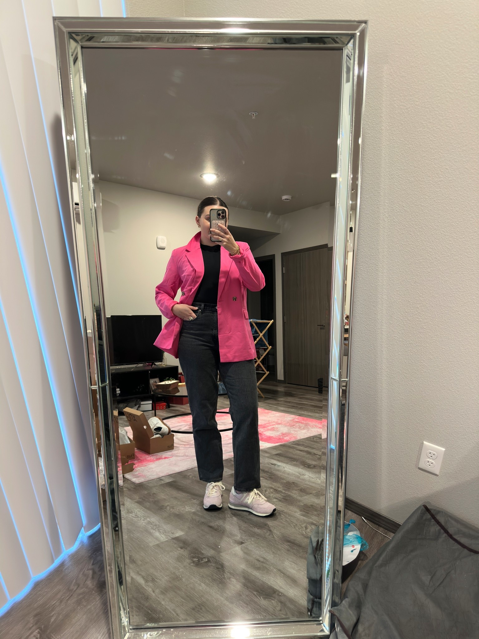 Went to this special event for breast cancer awareness and pink was the key! Got so many compliments on this blazer, I’ve loved it over the years 💖

I’m wearing a L blazer, size M top, size 31 jeans and size 9 sneakers 

#LTKSeasonal #LTKStyleTip #LTKWorkwear