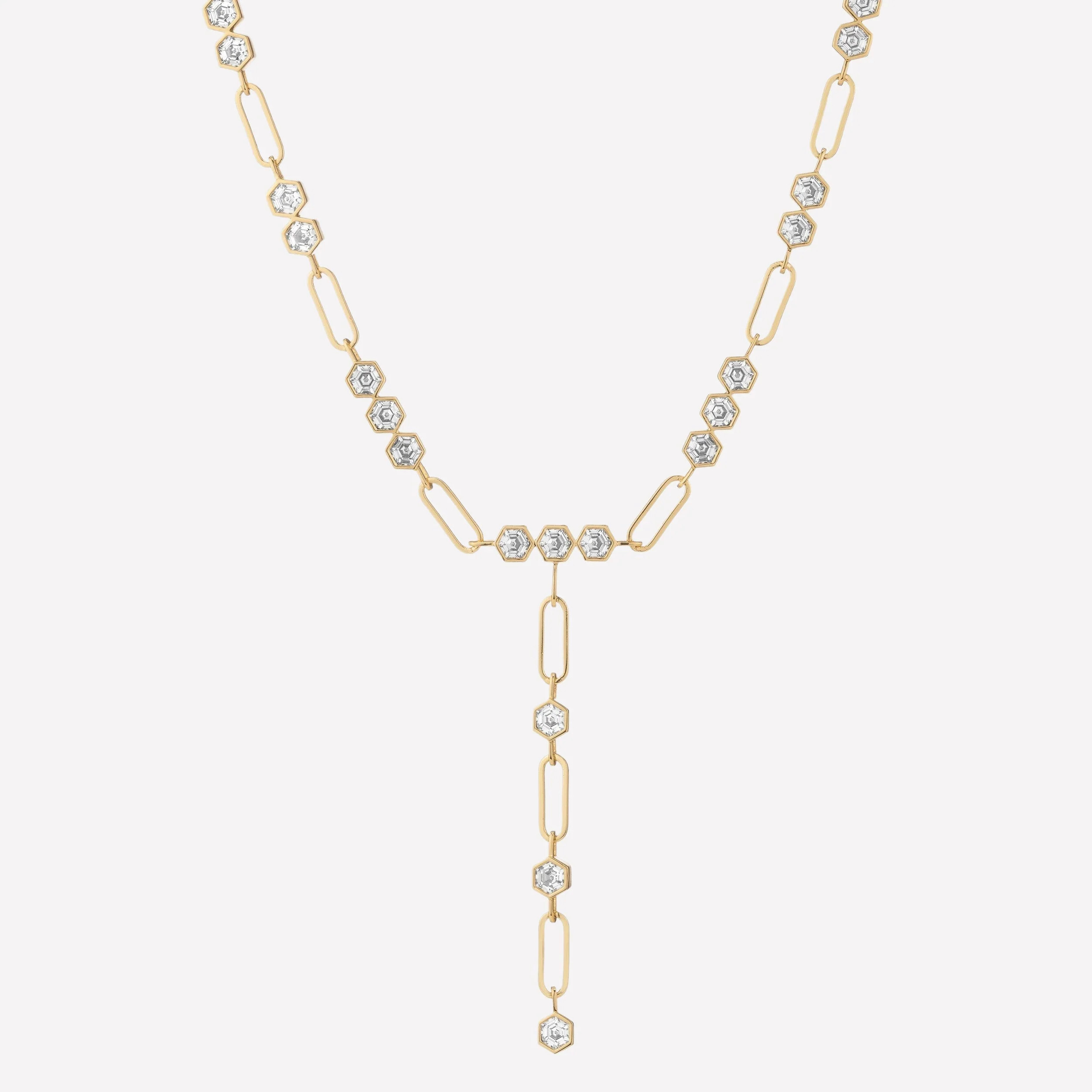 Ana\u00e9 Large Paperclip Chain Necklace | BONHEUR JEWELRY