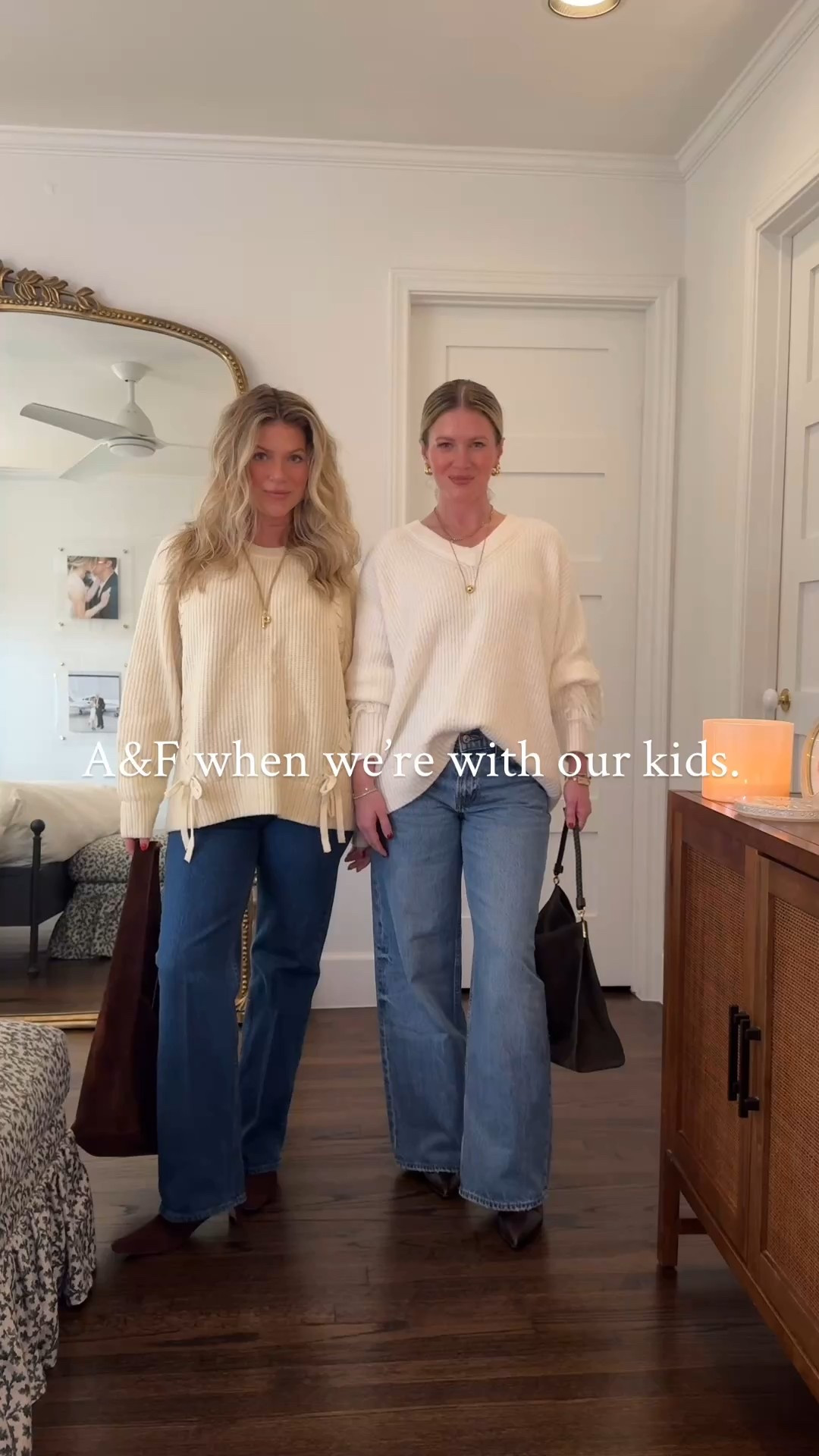 #AbercrombiePartner No matter the occasion (bc it's a hard possibility that we are running after our kids), @abercrombie has us covered. X, H & K 