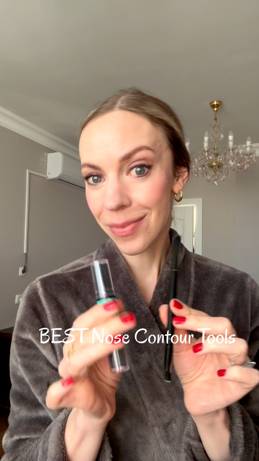 Easiest and best way I’ve found for nose contour - this contour stick and the nose brush are game changers  

#LTKFindsUnder50 #LTKOver40 #LTKBeauty