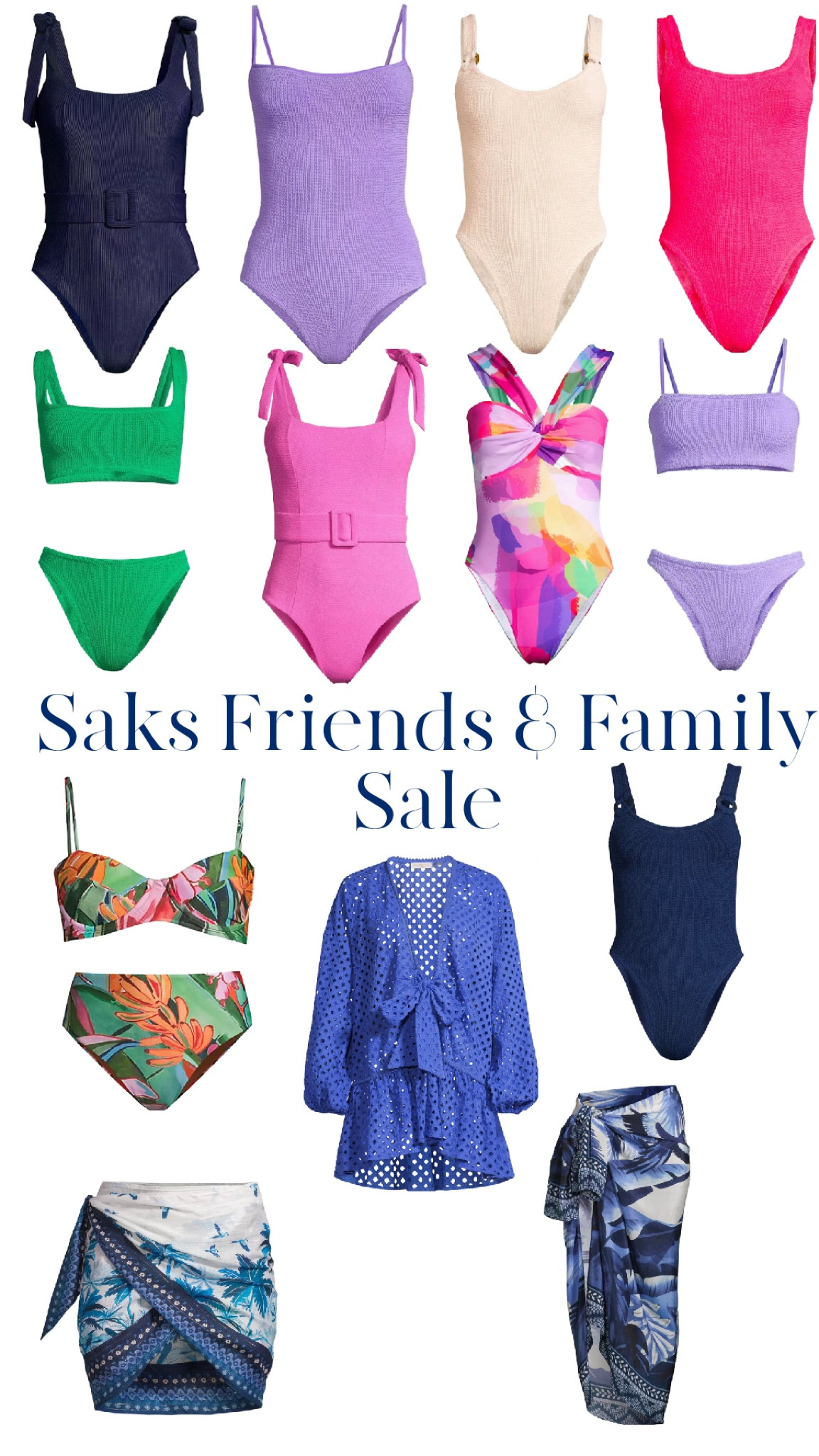 Stock up now on cute swimwear, including Hunza G and Farm Rio.

#LTKsalealert #LTKswim #LTKtravel