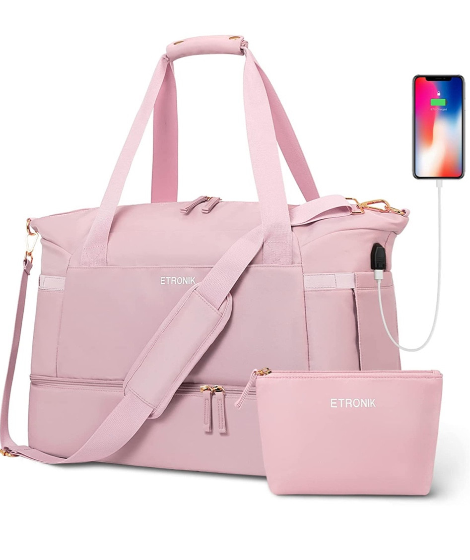 Pink weekender bag, car must haves, gym must haves, Amazon favorite 

#LTKhome #LTKfamily #LTKGiftGuide