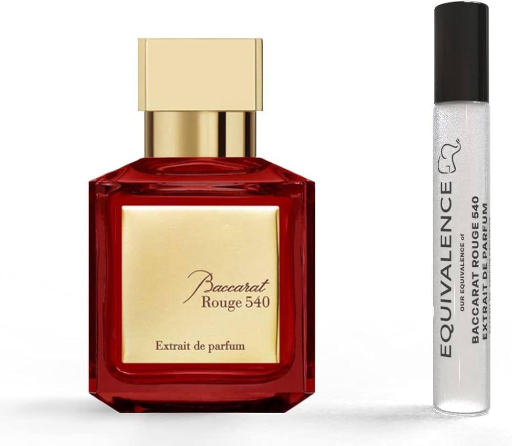 EQUIVALENCE of Baccarat Rouge 540 Extrait de Parfum - Long Lasting Daily 12-14 Hours Perfume Oil ... | Amazon (US)