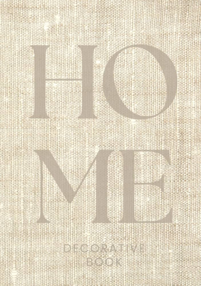 Home Decorative Book: Lined Journal for Decor Displaying on a Shelf or Coffee Table. A Modern Add... | Amazon (UK)