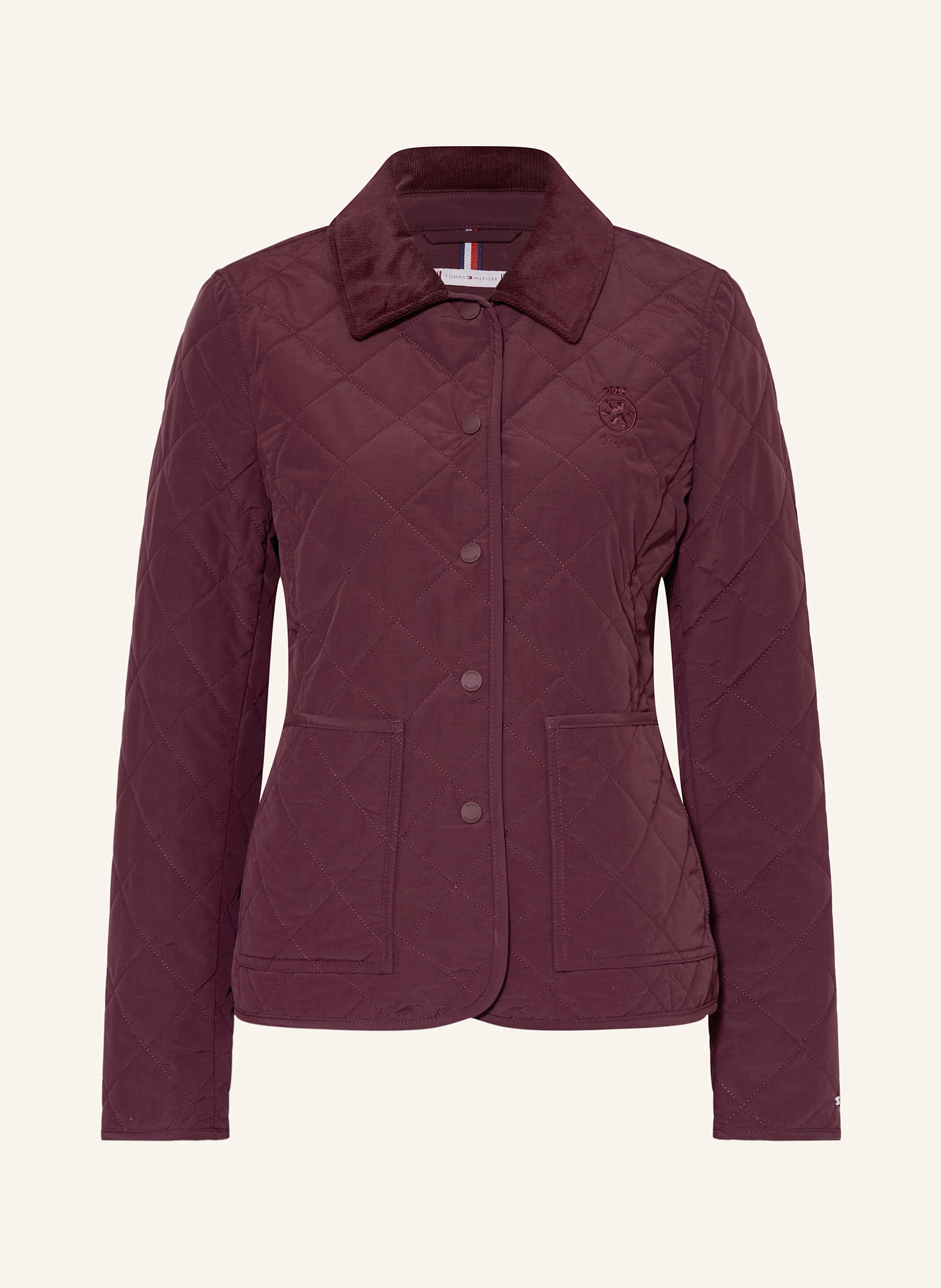 TOMMY HILFIGER Steppjacke in dunkelrot | Breuninger (DACH)