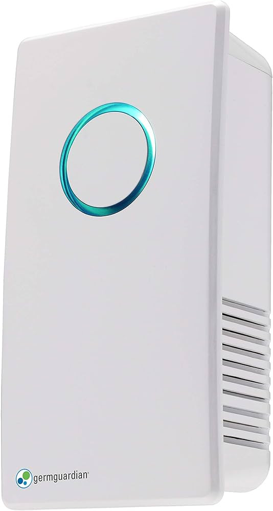 Germ Guardian GG1100W 7” Pluggable Small Air Purifier, Small Room Wall Air Sanitizer, Freshens ... | Amazon (US)
