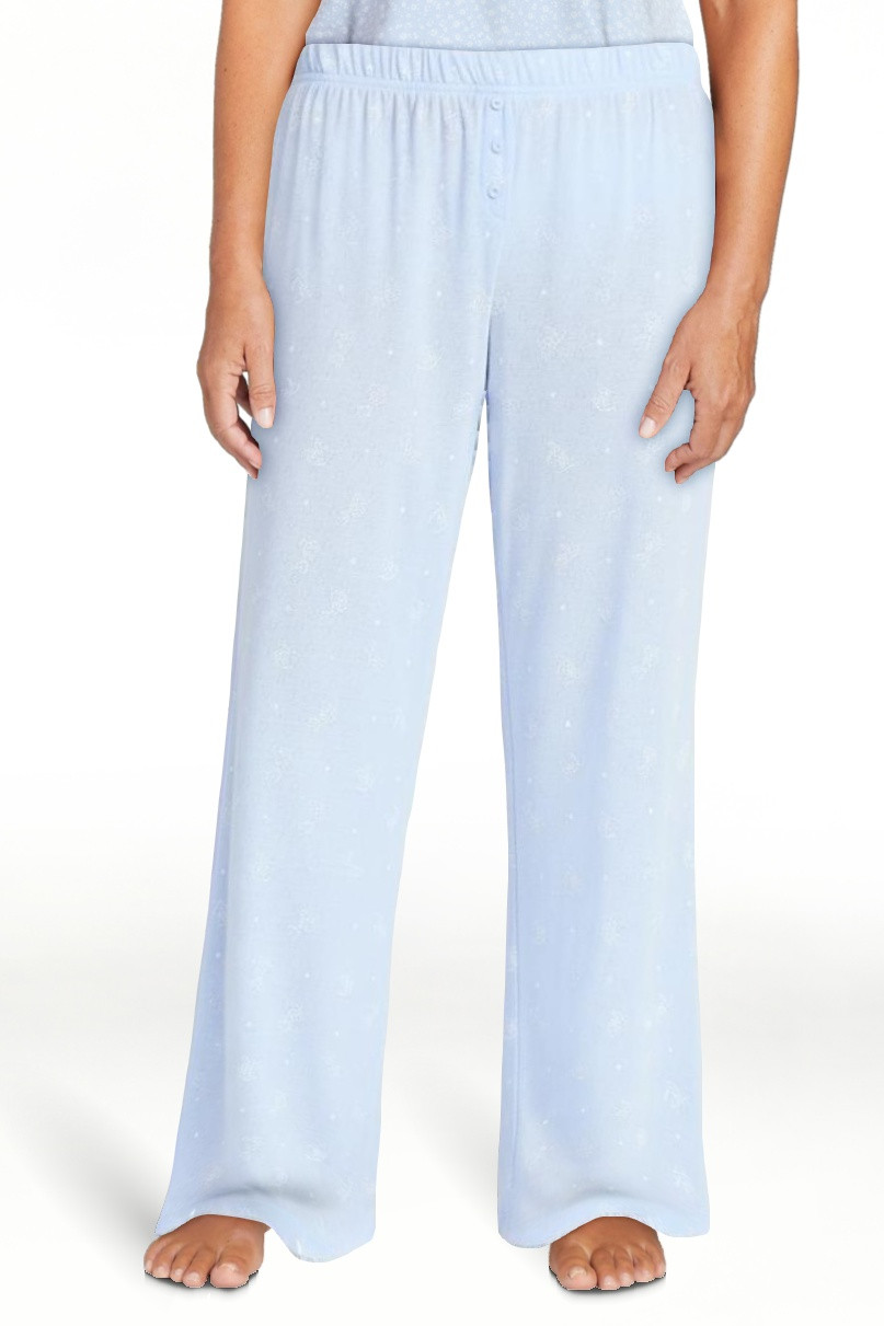 No Boundaries Sleep Pointelle Knit Pants, Women’s XXS-3X | Walmart (US)