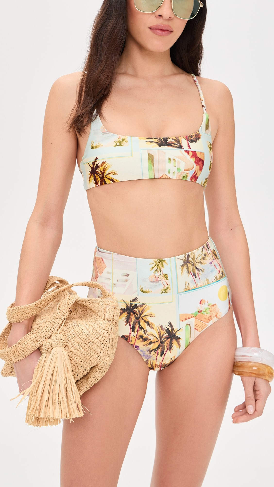 Dolce Braid Strap Bikini Top | Shopbop