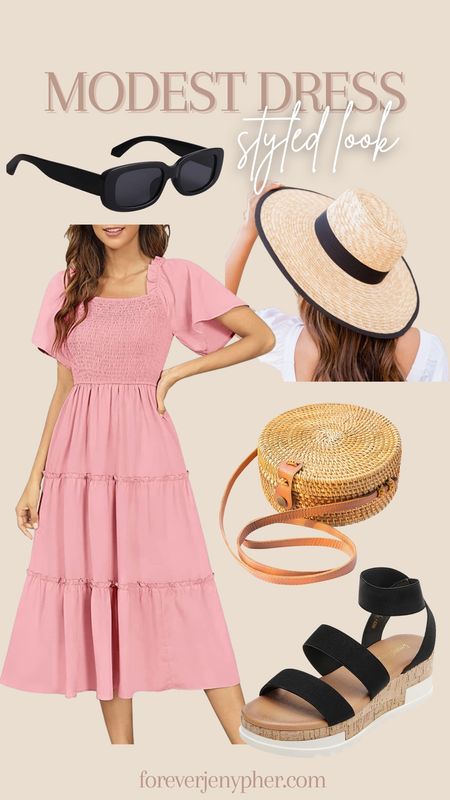 Modest dress styled look!

Maxi dress, midi dress, spring dress, summer dress, straw purse, straw hat, platform sandals, sunglasses

#LTKSeasonal #LTKstyletip #LTKfit