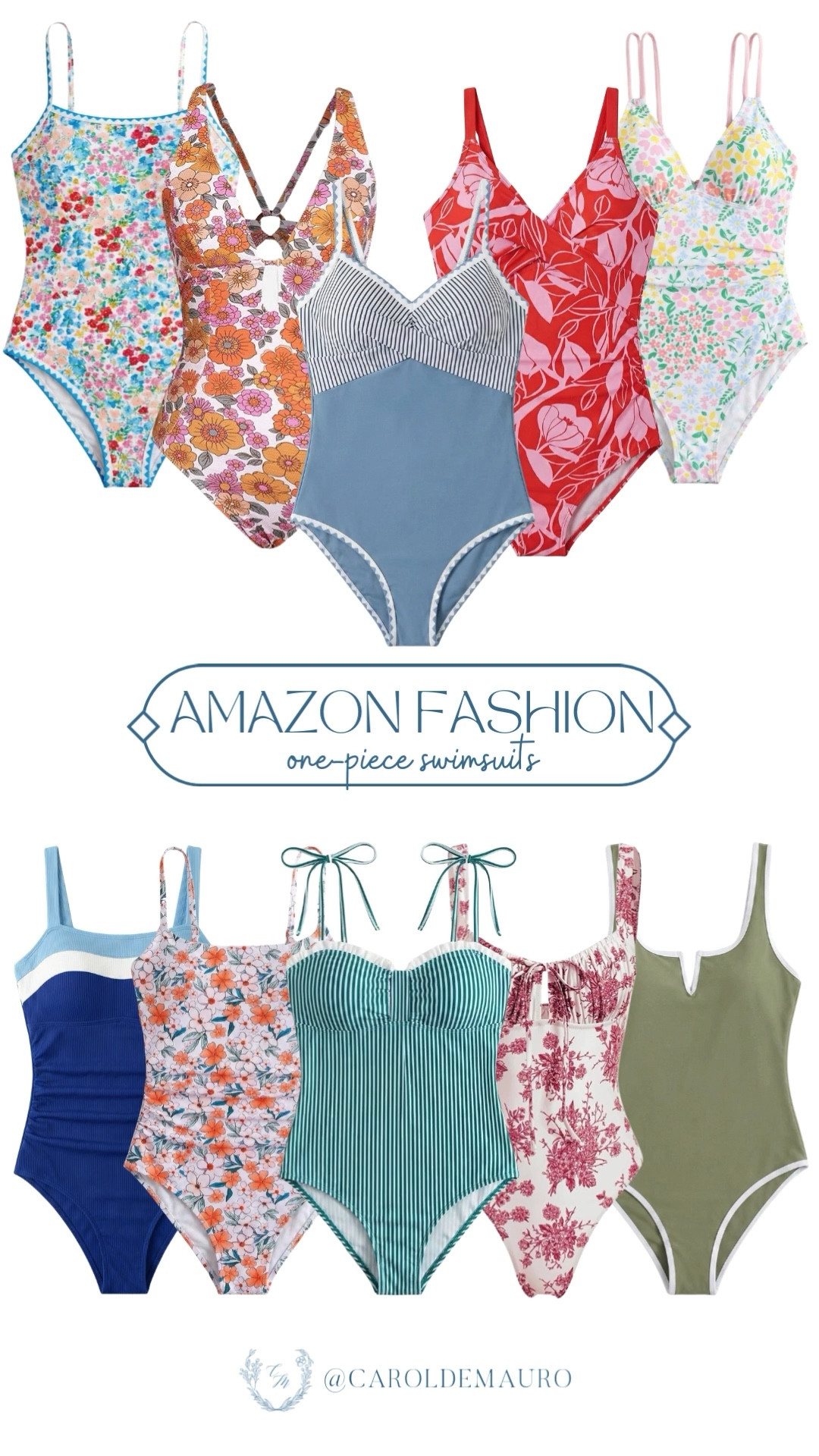 Girls just wanna have fun and have some stylish outfits packed in our vacation bags! So here's a list of colorful and floral one-piece swimsuits to add to cart now before they sell out.

amazon fashion, vacation style, resort wear, summer vibes, beach days, fashion inspo, pool day, pastel outfits

#LTKU #LTKSeasonal #LTKSwim