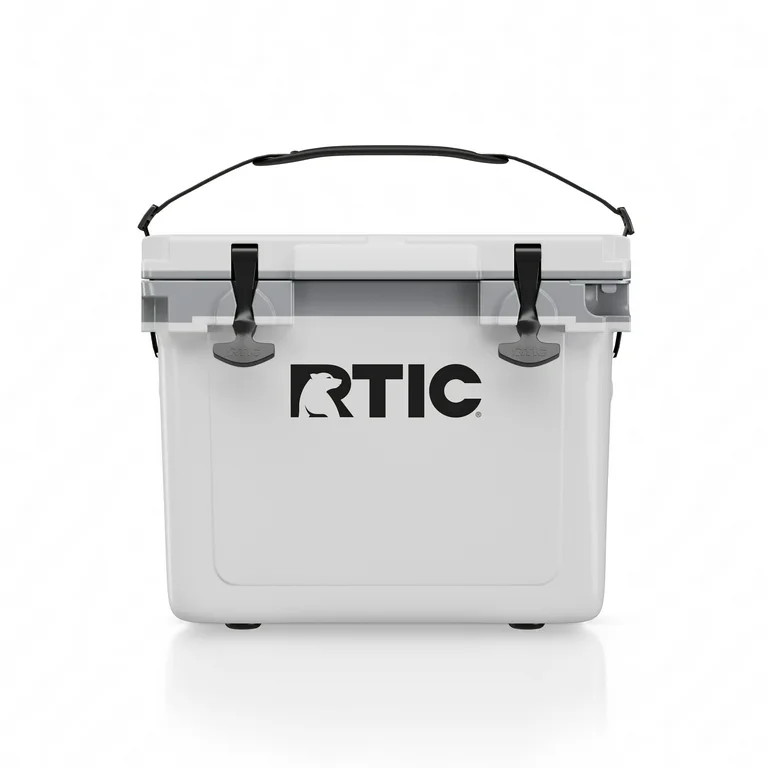 RTIC 22 QT Ultra-Light Hard-Sided Ice Chest Cooler, White & Grey, Fits 8 bottles or 30 cans | Walmart (US)