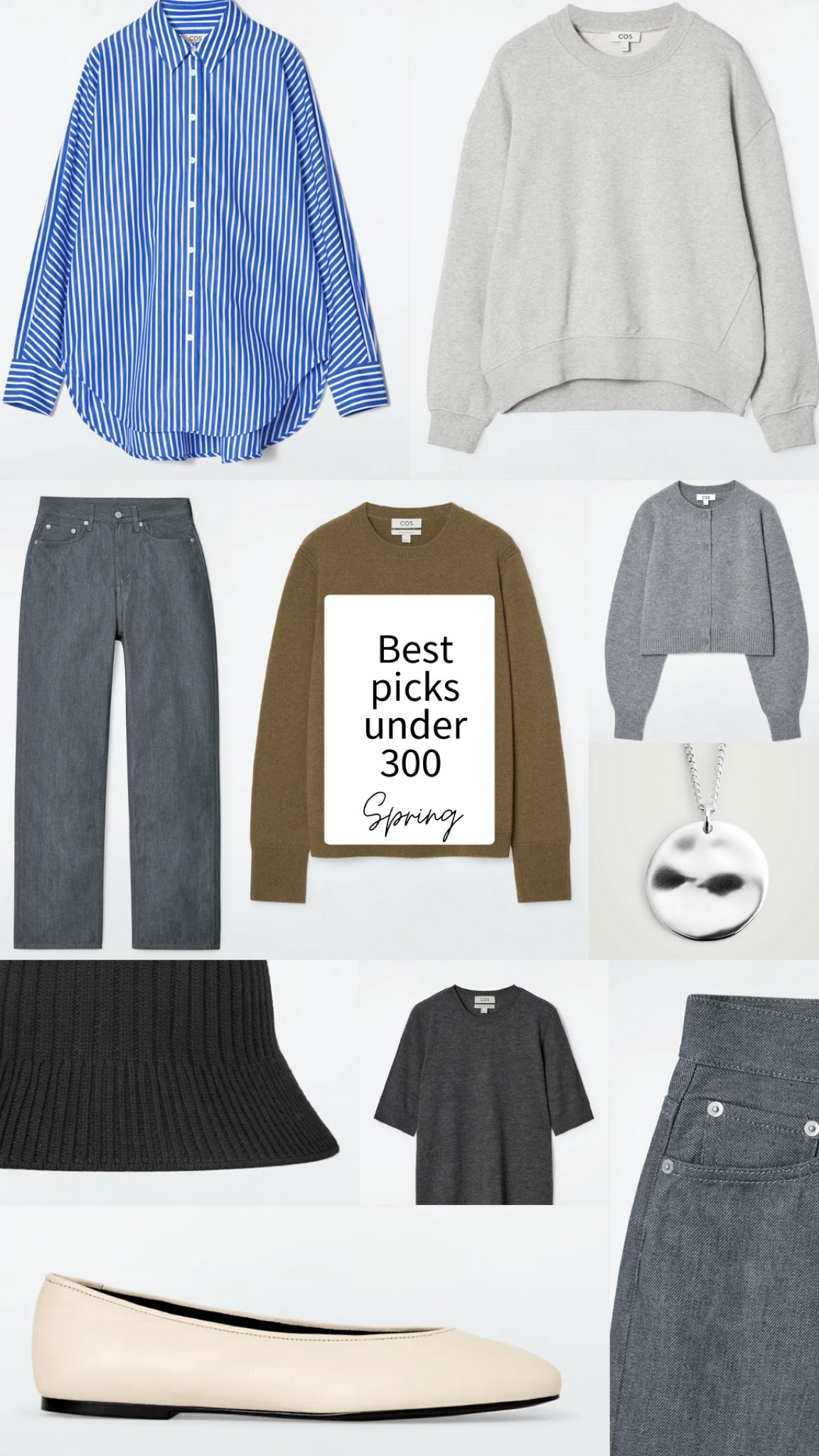 Best picks from COS, including cashmere for under 300. Capsule wardrobe for Spring  

#LTKstyletip #LTKeurope #LTKspring