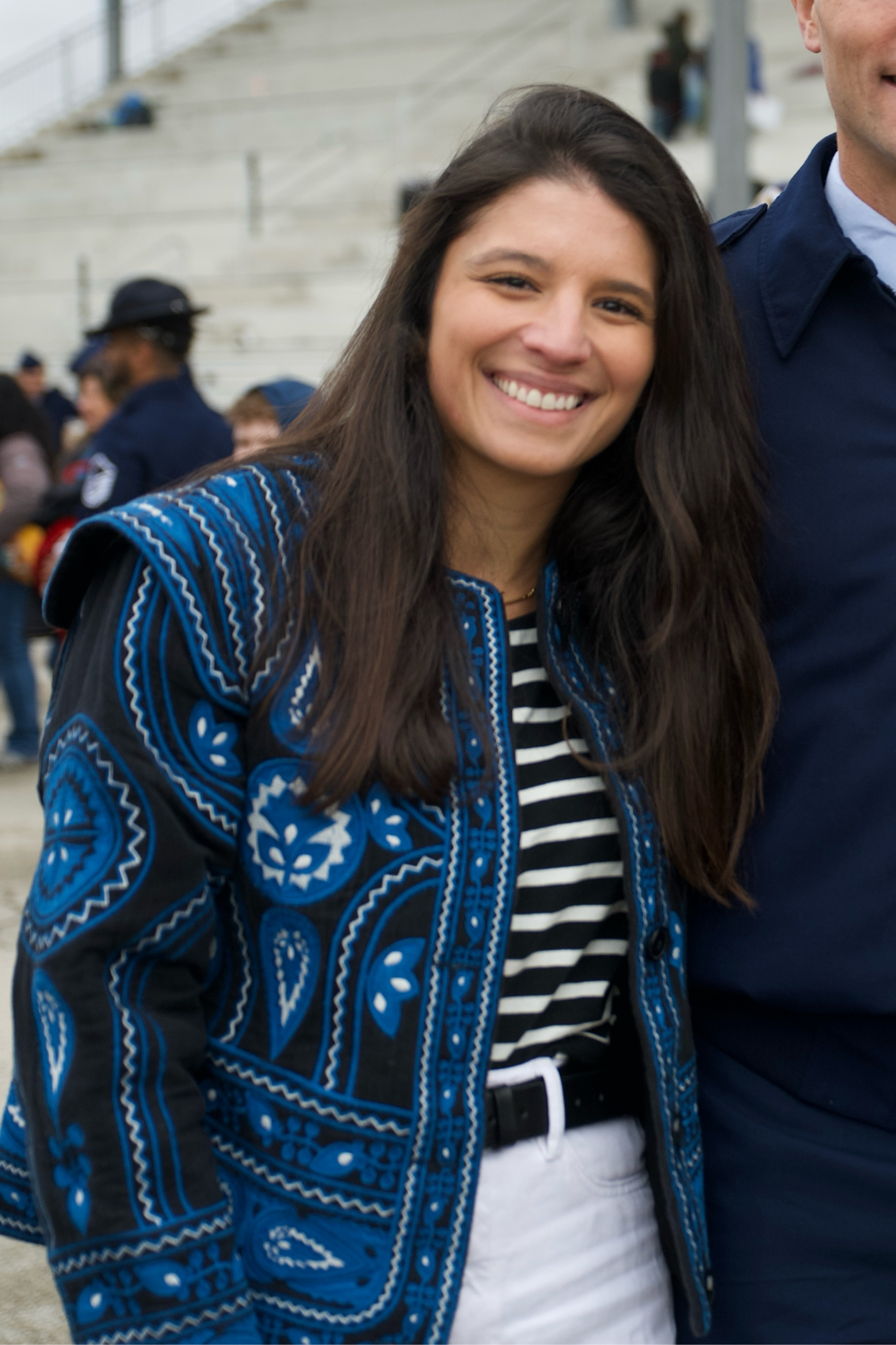 Statement piece of a jacket! 
#spring 
#whattowear