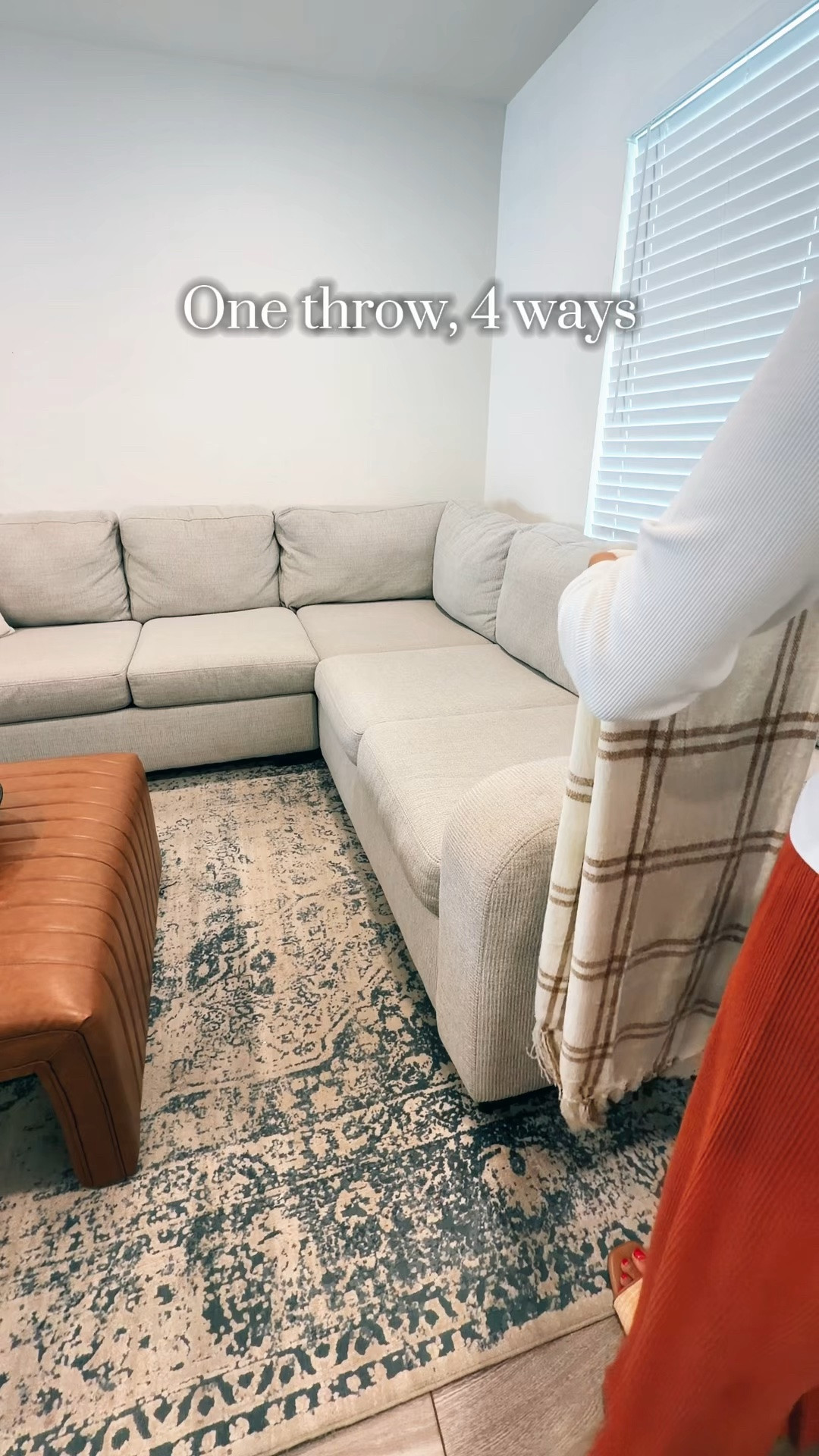 This throw blanket screams cozy, comfy, and fall ! I love how soft it is. It’s big enough, and it comes in different colors. ￼

#LTKHome #LTKSeasonal