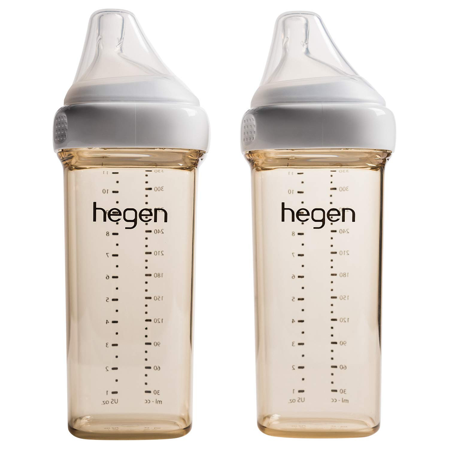 Hegen Baby Bottles- Anti Colic Baby Bottles Wide Neck- Breastfeeding System 11 oz with Fast Flow ... | Amazon (US)