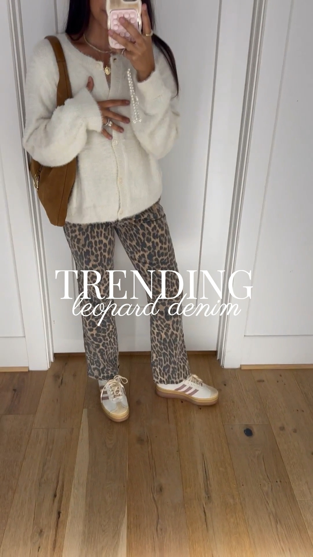 Cardigan: medium
Jeans: 6

Cozy fuzzy cardigan that can be worn as a top on its own or styled over something! 

leopard print pants, fall denim, jeans, wide leg denim, wide leg jeans, Nordstrom denim, Nordstrom jeans, medium wash jeans, medium wash denim, trending, Nashville, mom of 3, Dede Raad, dress up buttercup

#LTKStyleTip #LTKFindsUnder100 #LTKBump
