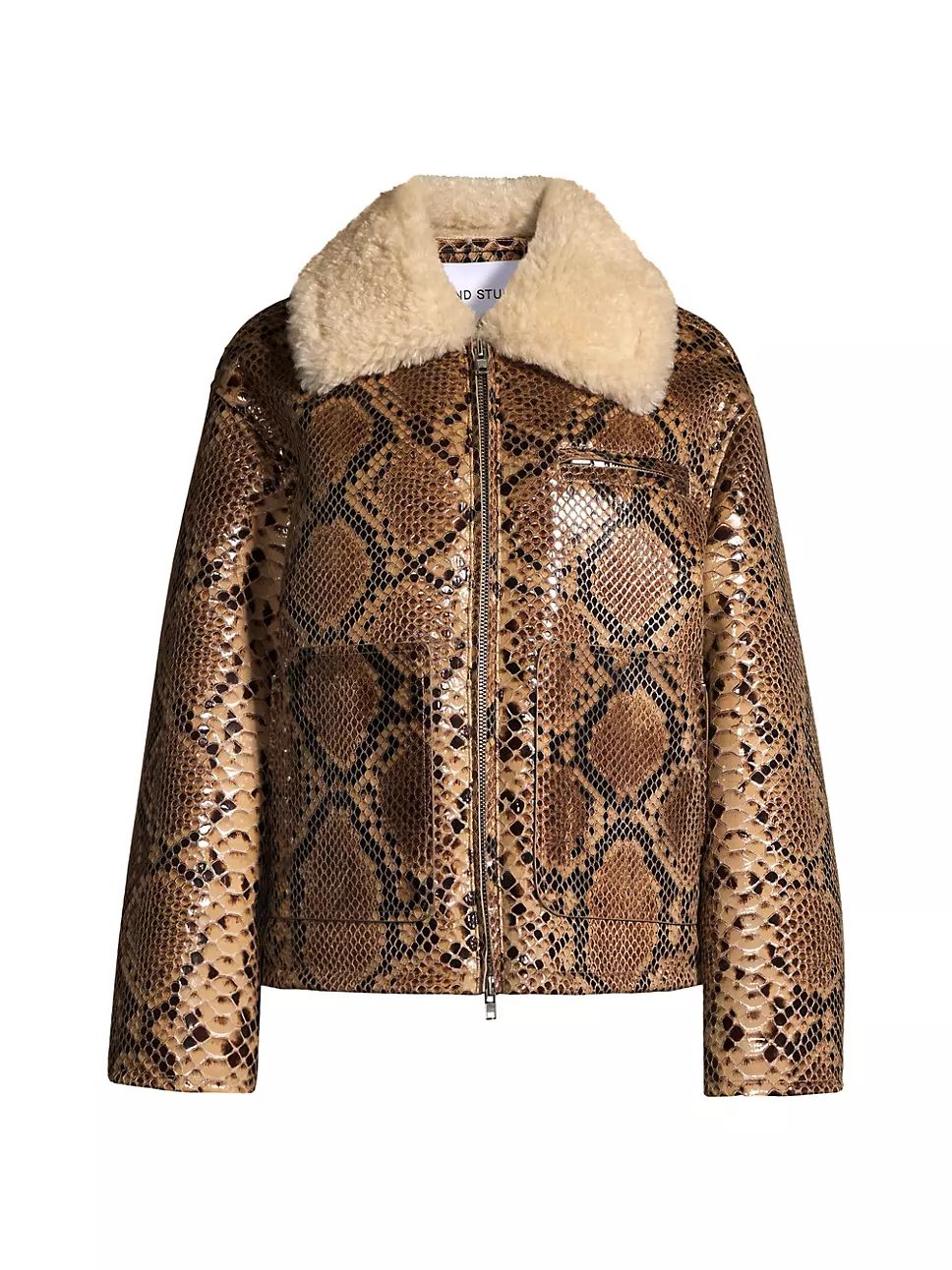 Kaz Faux Leather Jacket | Saks Fifth Avenue