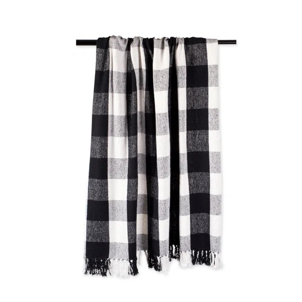 Clarendon Buffalo Checkered Cotton Throw | Wayfair North America
