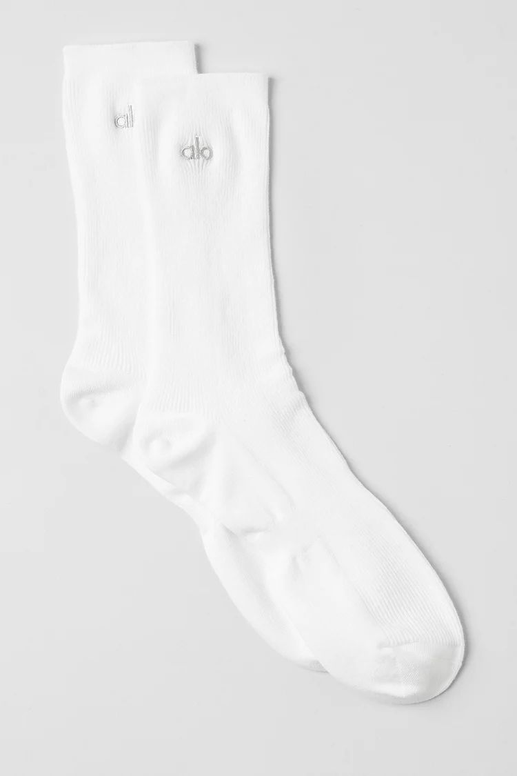 Unisex Half-Crew Understated Sock | Alo Yoga