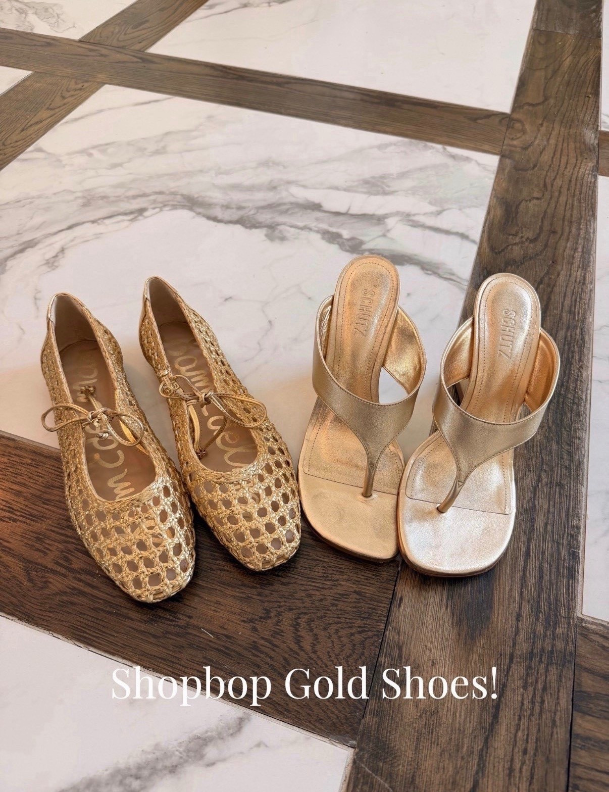 These gold spring shoes are stunning! 💛 

Schutz heels, Sam Edelman, Gold shoes, Gold heels, Gold flats, Mary Jane Flats, Woven Mary Jane Flats, Gold heel, Shopbop Emily Ann Gemma

#LTKSeasonal #LTKootd #LTKgrwm