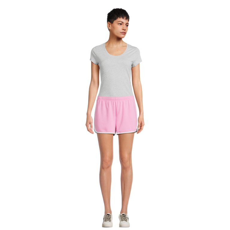 No Boundaries Juniors French Terry Shorts, Inseam 2.5”, Sizes XS-XXL | Walmart (US)