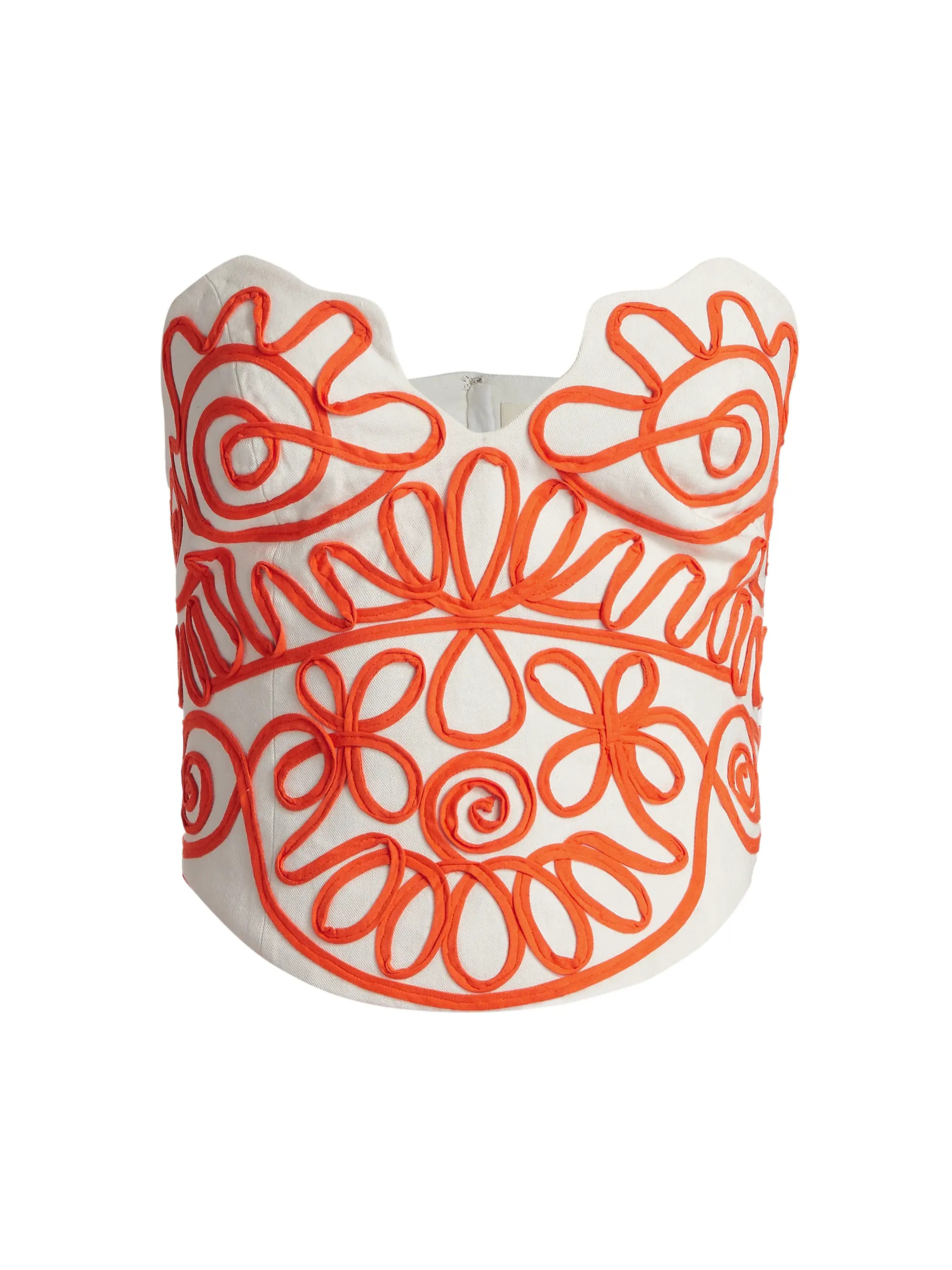 Lena Corded Strapless Top | Saks Fifth Avenue