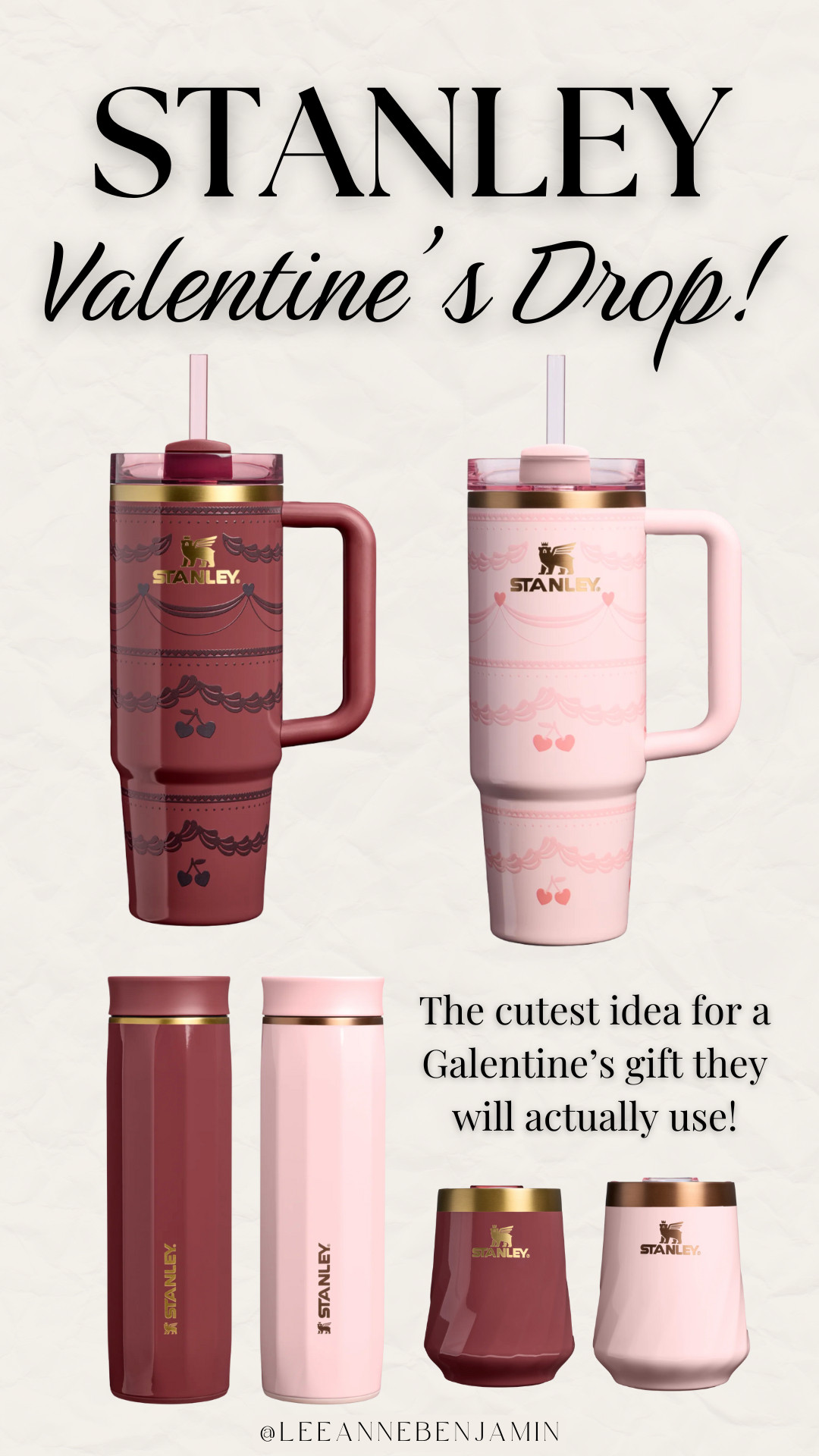 New Valentine's Drop from Stanley! 

 #LTKValentine #LTKmomlife #LTKKids