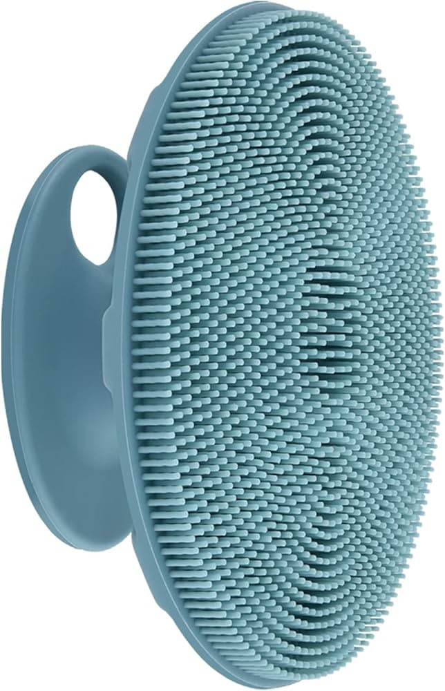 INNERNEED Silicone Face Scrubber, Exfoliating Brush Manual Handheld Facial Cleansing Brush Blackh... | Amazon (US)