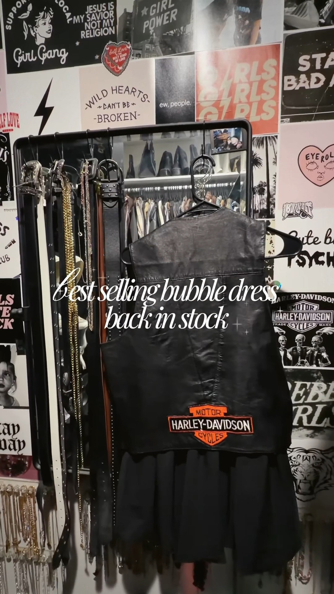 best selling bubble dress is back in stock! 🖤

vest is from DEPOP 🦅

#LTKFestival #LTKgrwm #LTKootd