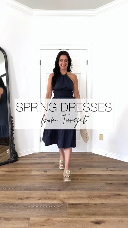 Spring dresses from Target!

Wearing small in all dresses. L

Spring dress | poplin | navy | floral dress | wedding guest dress 

#LTKunder50 #LTKstyletip #LTKwedding