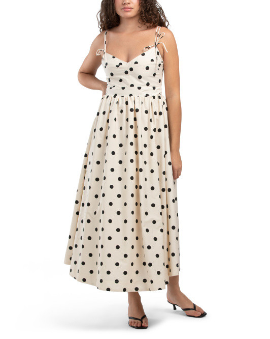 Polka Dot Maxi Dress | TJ Maxx