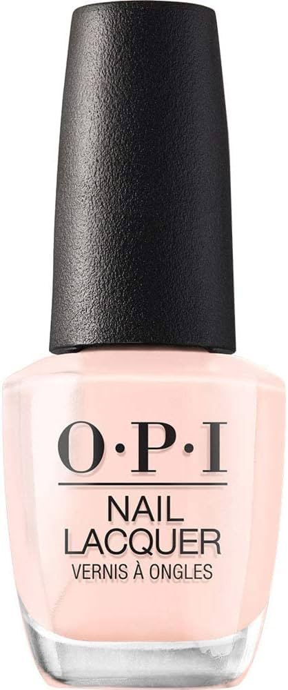 OPI Nail Lacquer Nail Polish | Sheer Light Nude Pink Crème Chip Resistant Nail Polish | Vegan, F... | Amazon (US)