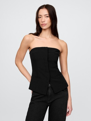 Strapless BiStretch Corset Top | Gap (CA)
