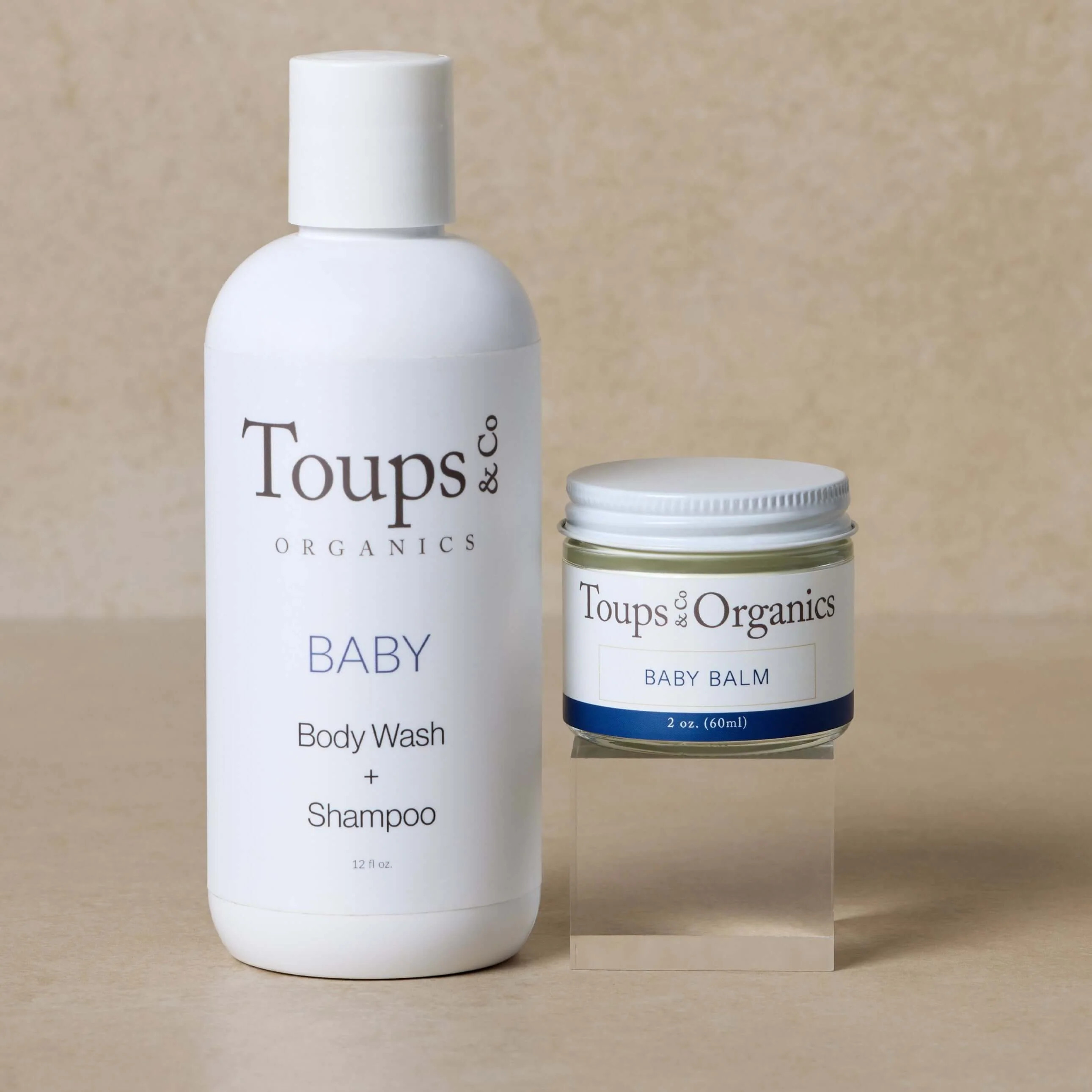 Baby Wash + Baby Balm Set | Toups and Co Organics