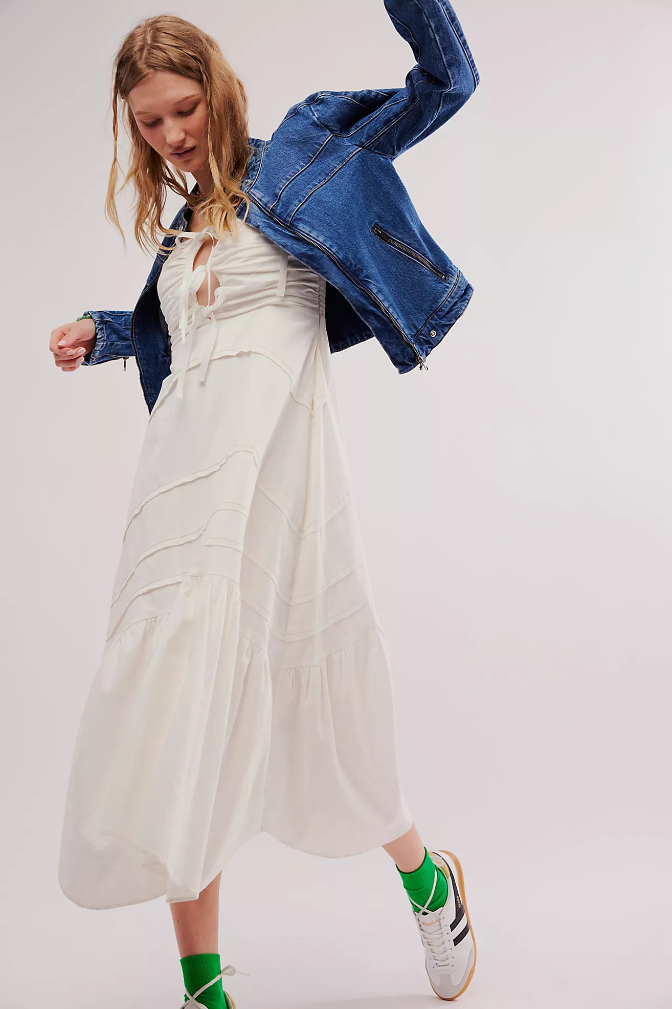 Fast Lane Denim Moto Jacket | Free People (Global - UK&FR Excluded)