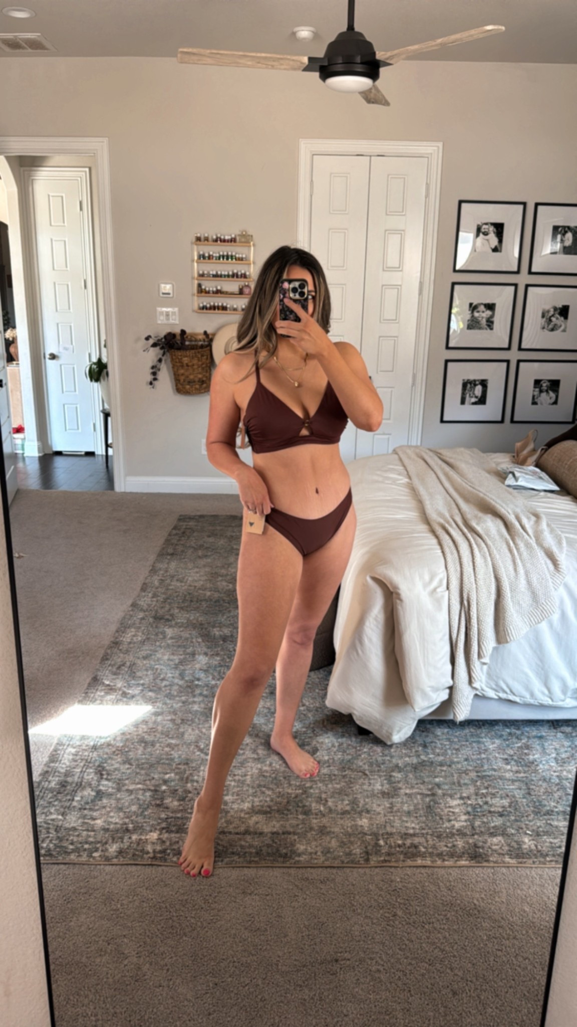 2 piece target swim // these bottoms run smaller compared to the others ( I’m wearing a large) // I love this brown color and the gold detail on the top 

#LTKFindsUnder50 #LTKStyleTip #LTKSeasonal