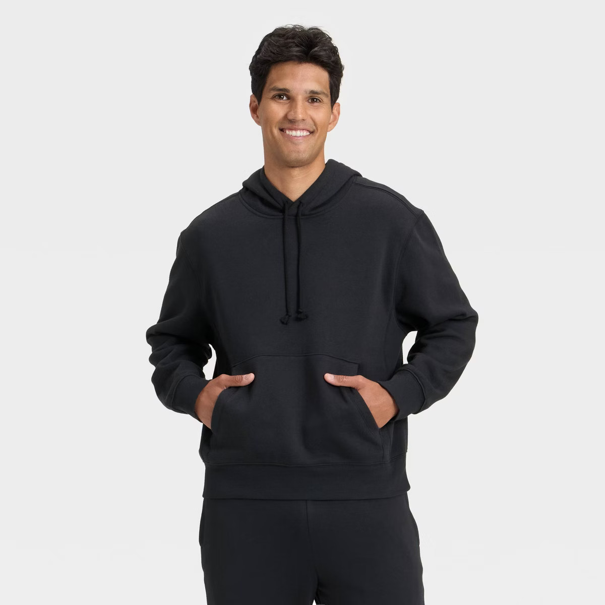 Men's Active Comfort Cotton Fleece Hoodie - All In Motion™ | Target
