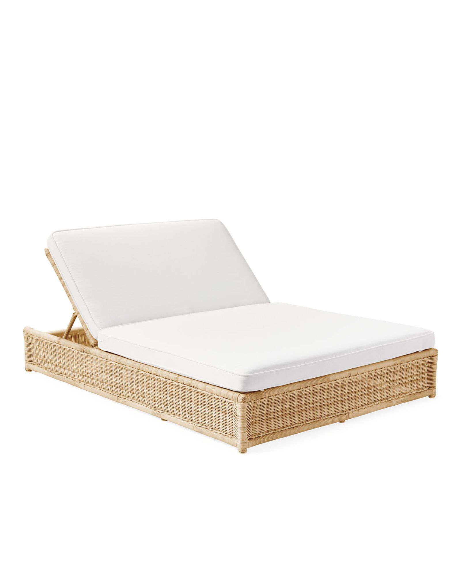 Pacifica Double Chaise - Light Dune | Serena and Lily