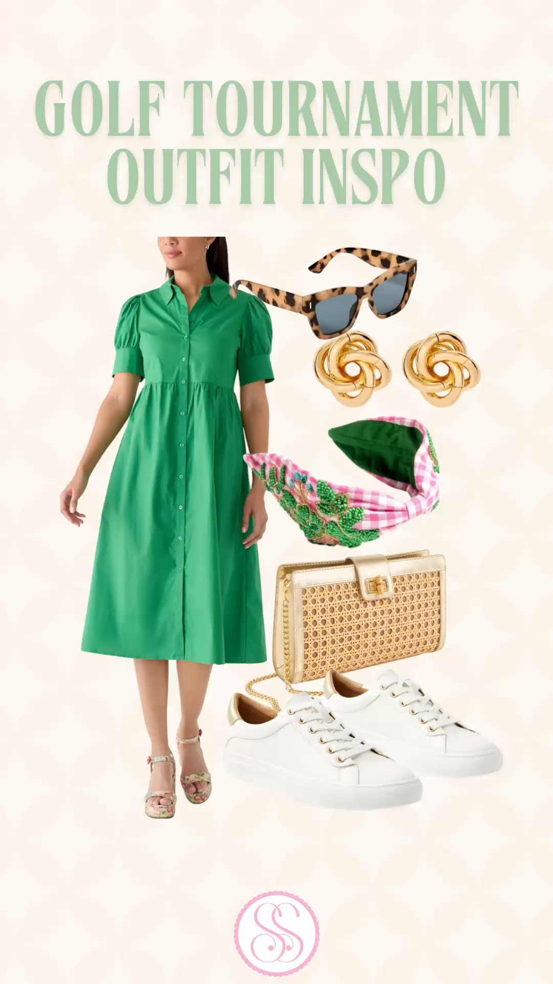 Masters Outfit Idea | Golf Tournament Dress | Emerald Green Midi | Preppy Country Club Style | What to Wear to the Masters | Spring Cotton Dress

If there is a color for the Masters — it’s this.

Emerald green. Button front midi. Puff sleeve detail. Classic feminine silhouette.

If you love:
Masters fashion
Augusta outfits
golf tournament dresses
preppy country club style
green spring dresses
cotton midi dresses
This is the power option.

Polished. Structured. Photographs beautifully. Comfortable enough for all-day wear. The green reads intentional and event-aware.

It’s:
• Masters outfit
• Golf tournament dress
• Spring brunch look
• Church outfit
• Vacation dinner dress
• “She planned this” energy

White sneakers keep it practical. Gold accessories elevate it.

Masters Outfit | Emerald Midi Dress | Golf Style | Preppy Spring | Augusta Fashion | Country Club Dress

#LTKSeasonal #LTKSpring #MastersDress #MastersStyle #MastersOutfit #GolfTournamentStyle #GolfTournamentOutfit #PreppyStyle #StPatricksDayOutfit 



#LTKWorkwear #LTKSaleAlert #LTKSeasonal