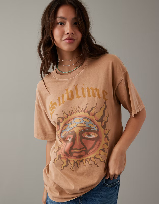 AE Oversized Sublime Graphic Tee | American Eagle Outfitters (US & CA)