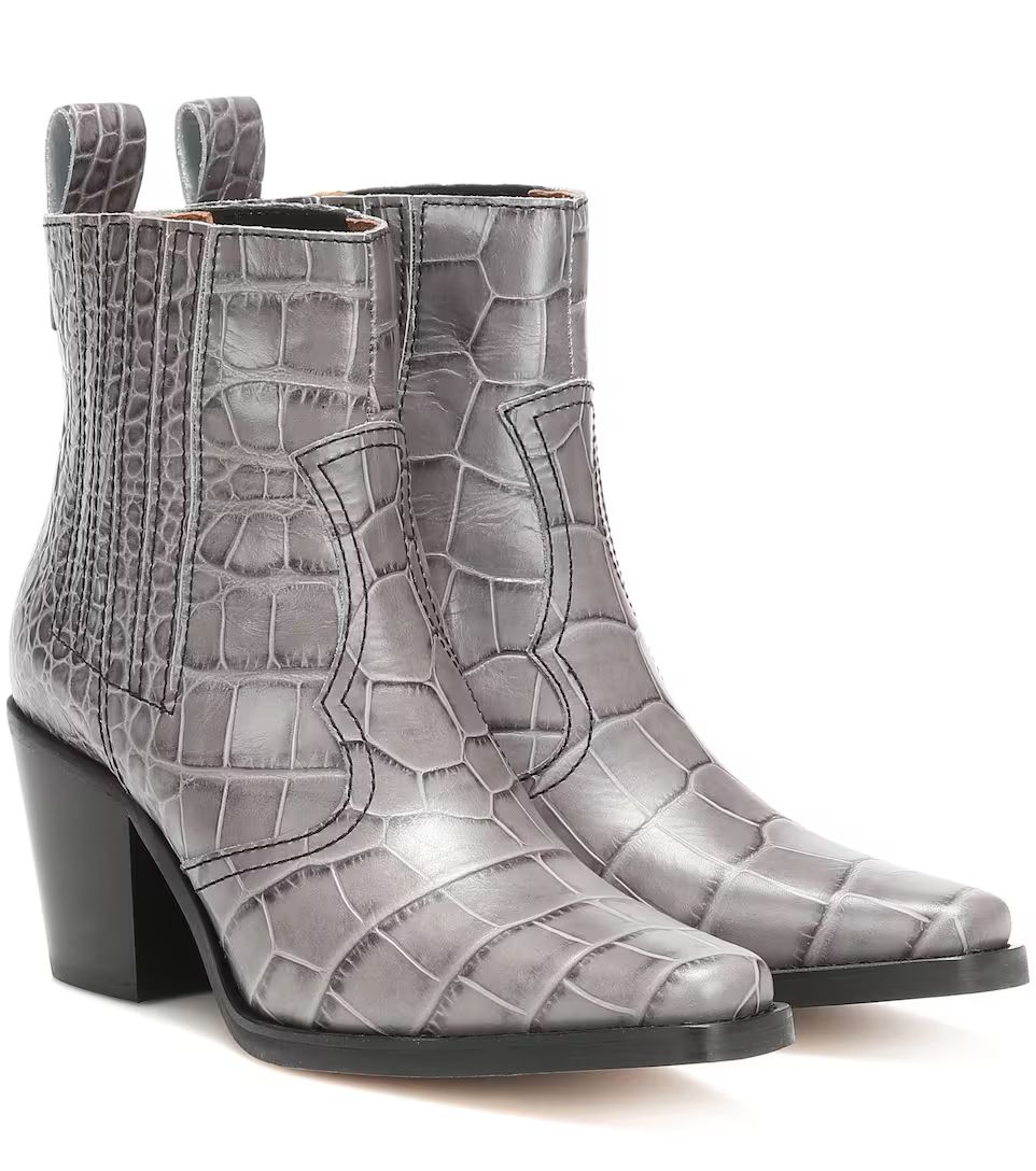 Western leather ankle boots | Mytheresa (UK)