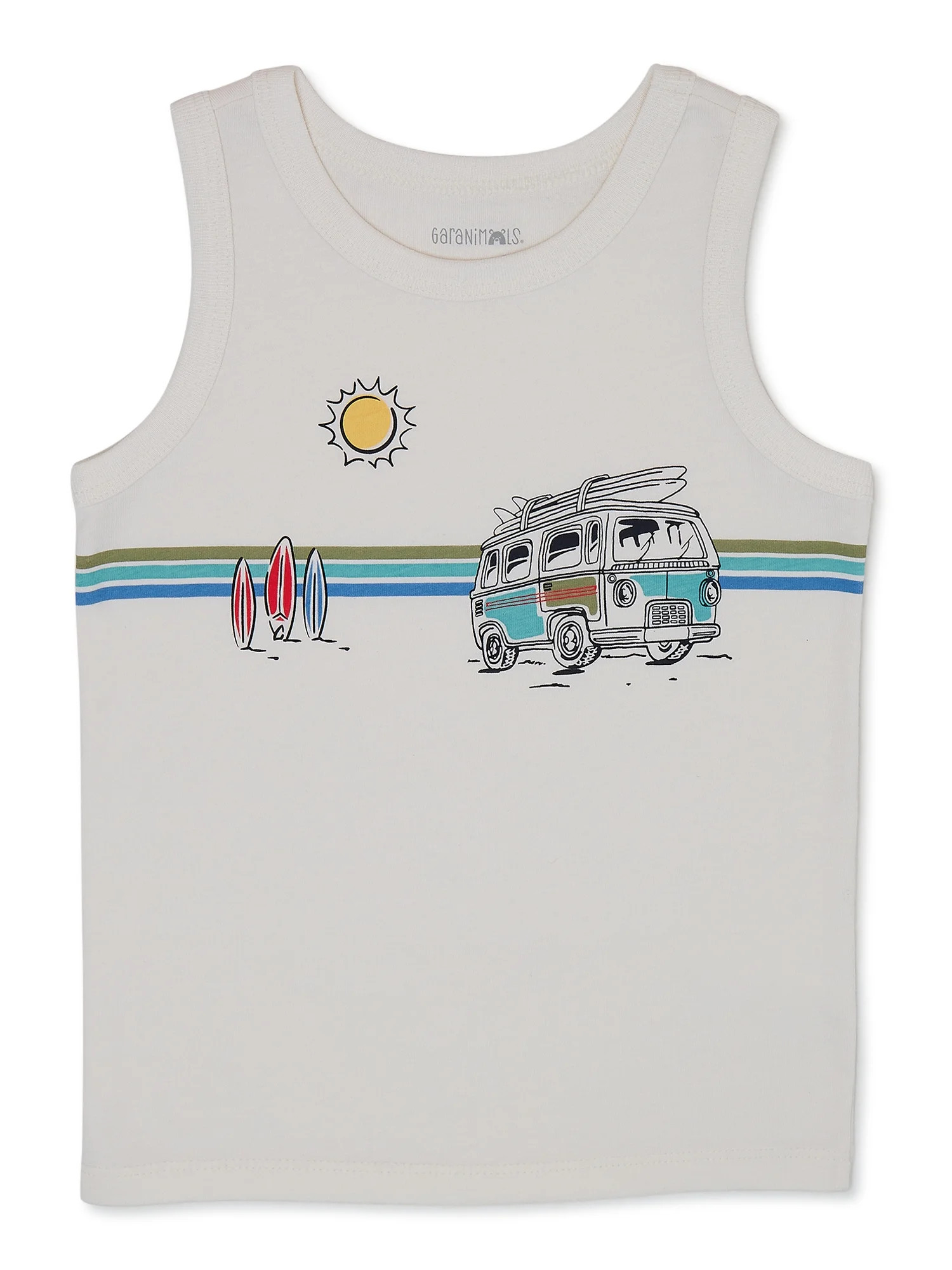 Garanimals Toddler Boy Graphic Tank Top, Sizes 18M-5T - Walmart.com | Walmart (US)