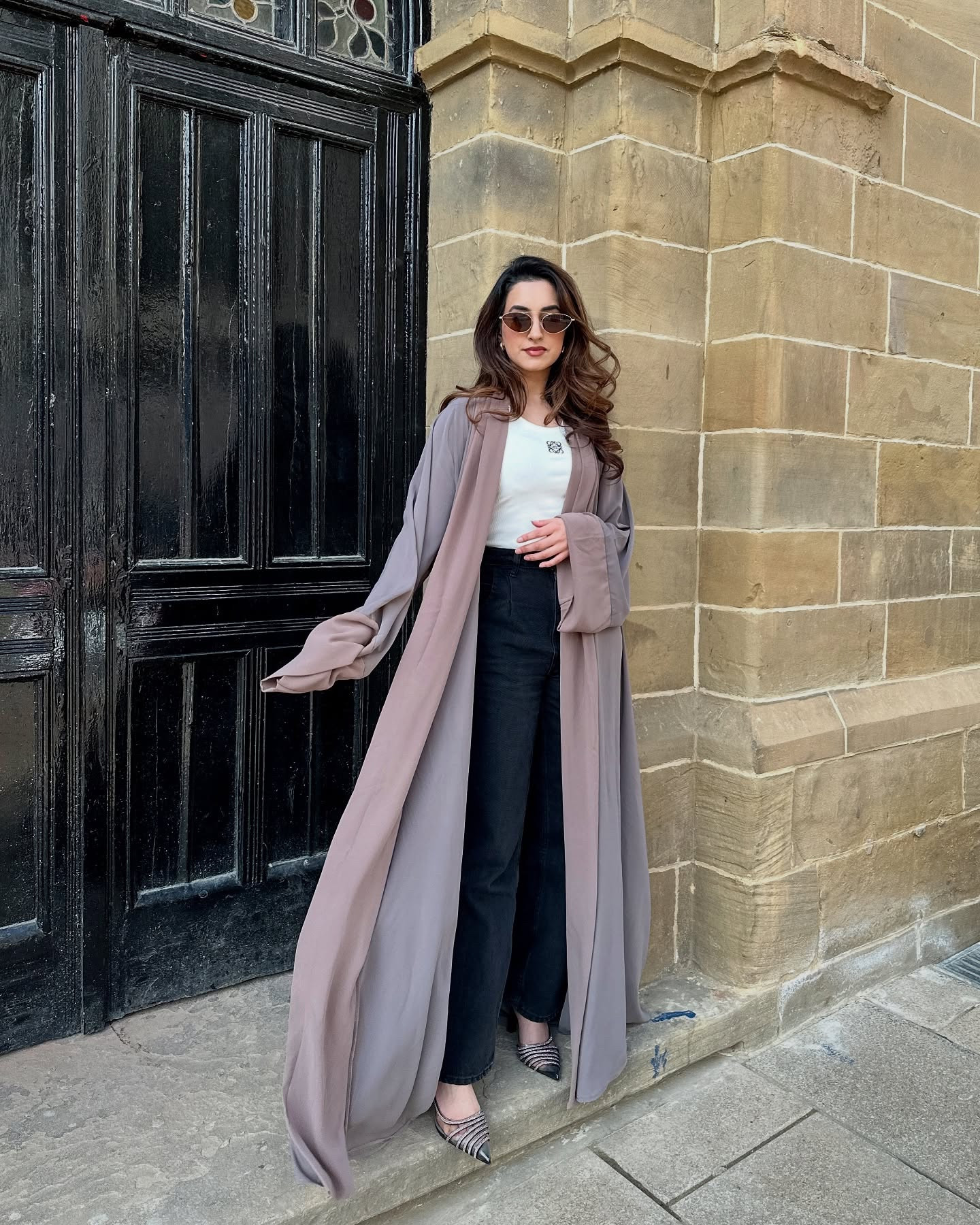 Jeans and a cute abaya 💁🏽‍♀️ 

A cute little look from last year - I’m so ready for the sun to finally come out and for spring outfits! 
 
Abaya is @fashfocused on IG 
Jeans and shoes are old but I’ve linked some simialr styles. 
#modestfashion #abayafashion #abayaandjeans #outfitsoftheday #eidinspo 

#LTKshoes #LTKmodest #LTKuk