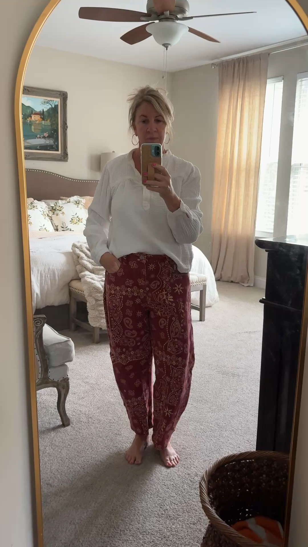 Adorable barrel pants in lots of colors and sizes. Pair with a white shirt and jean jacket and it’s such a cute look!

#LTKgrwm