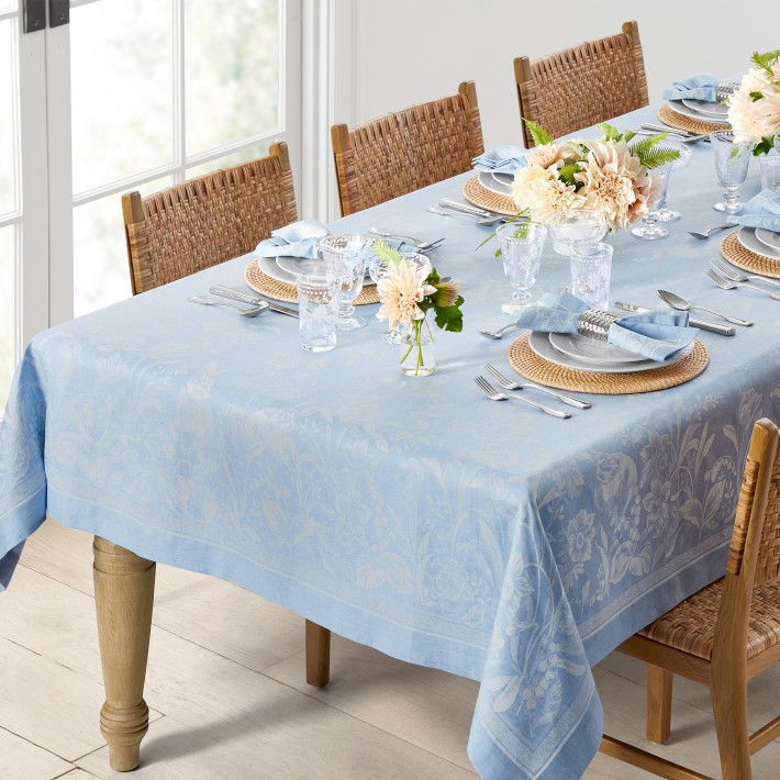Primavera Jacquard Tablecloth | Williams-Sonoma